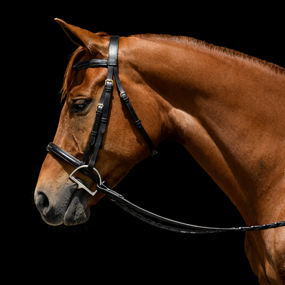 Fairhaven Padded Fancy Stitched Raised Bridle