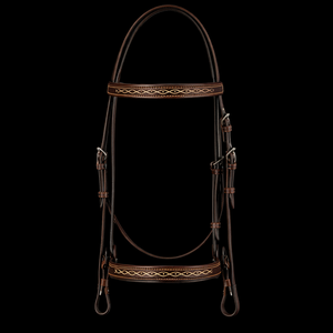 Fairhaven Padded Fancy Stitched Raised Bridle