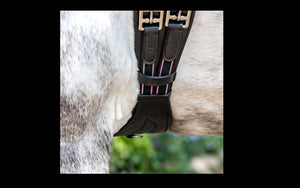 Fairhaven Double End Elastic Shaped Dressage Girth